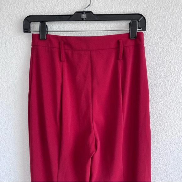 Patrizia Pepe Essential Crepe Pant Martian Red Size 40 - Picture 12 of 15
